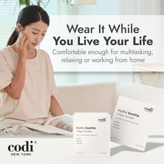 Codi New York ingredient display of panthenol shea butter niacinamide for nourishment