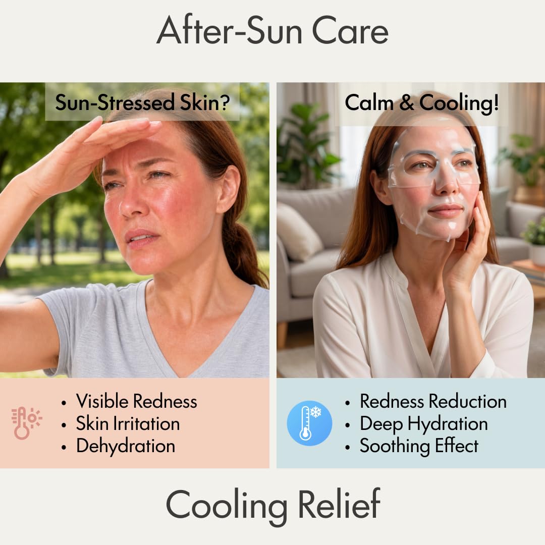 Codi New York mask being worn demonstrating soothing fit and immediate relief