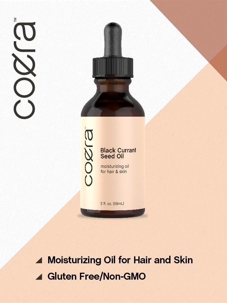 Coera oil applied to hair mid-lengths to reduce frizz and add shine