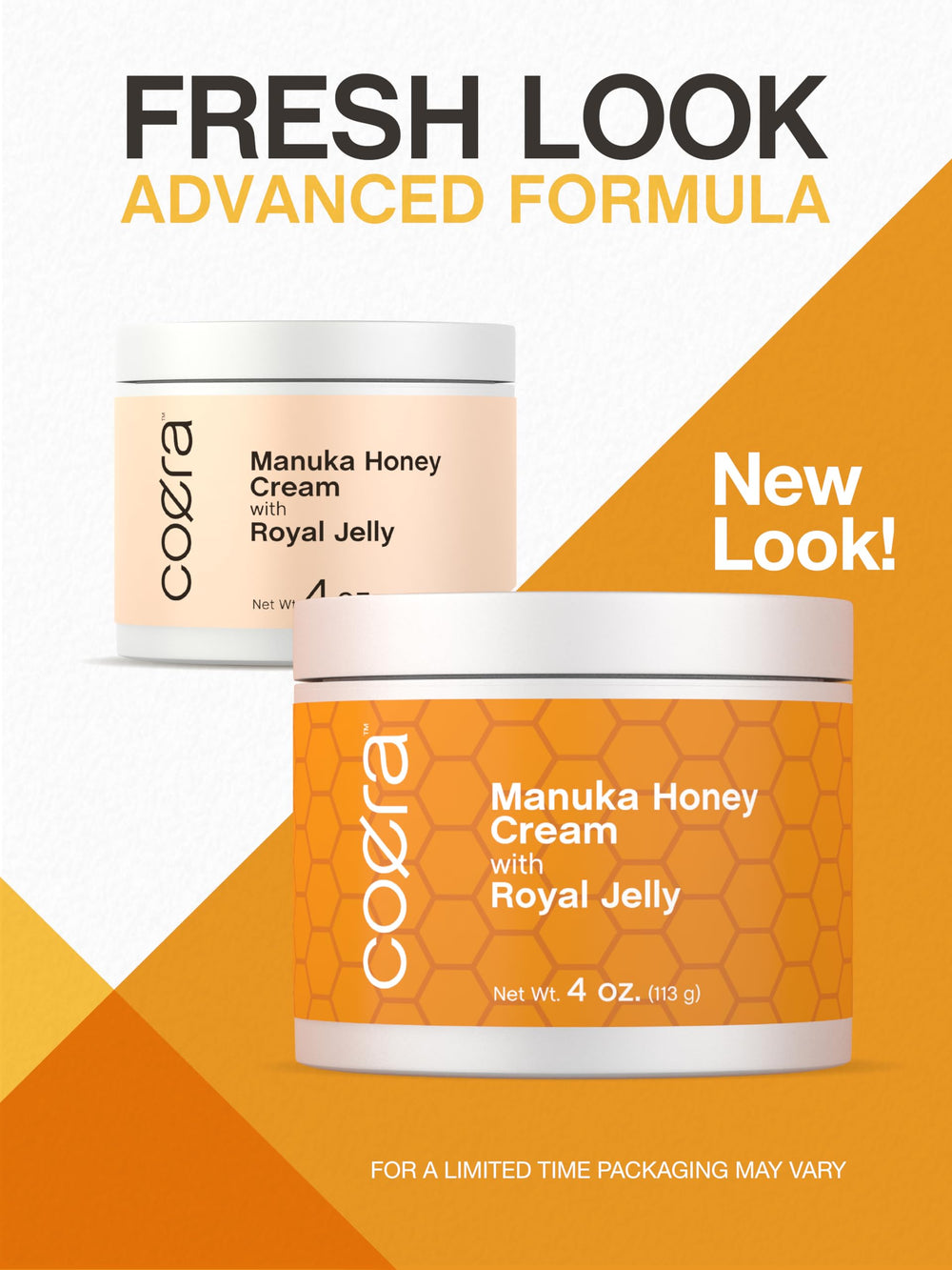 Coera applied to facial skin illustrating light hydration finish