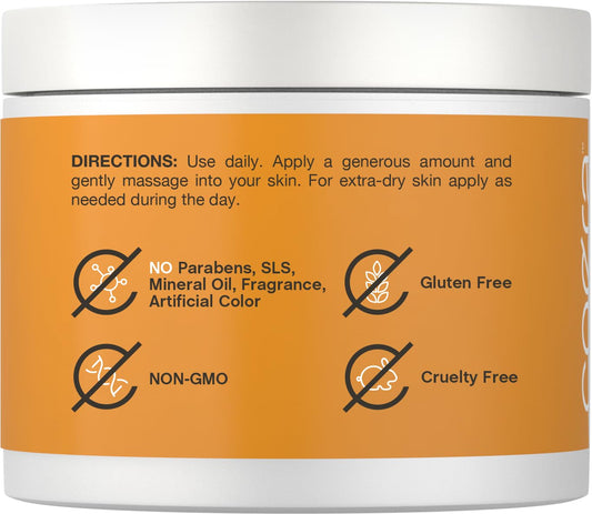 Coera open jar cream texture close-up showing smooth moisture