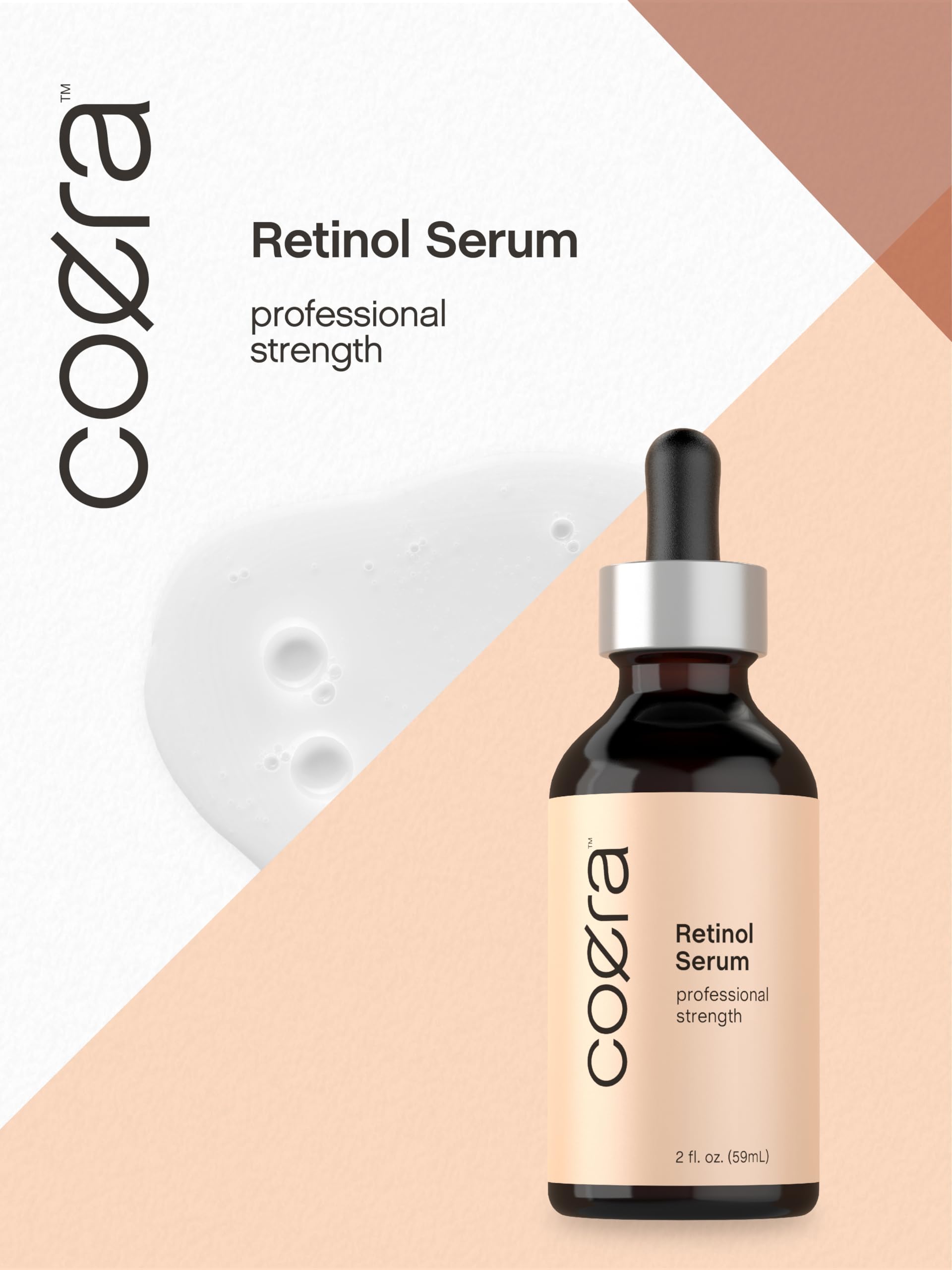 Coera ingredient list close-up emphasizing lab-tested quality and simple formulation