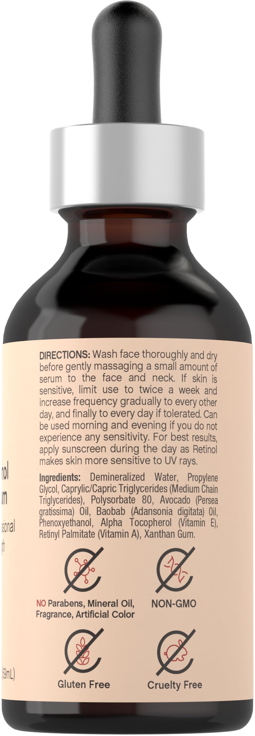 Coera serum pump detail highlighting controlled dispensing and hygienic use