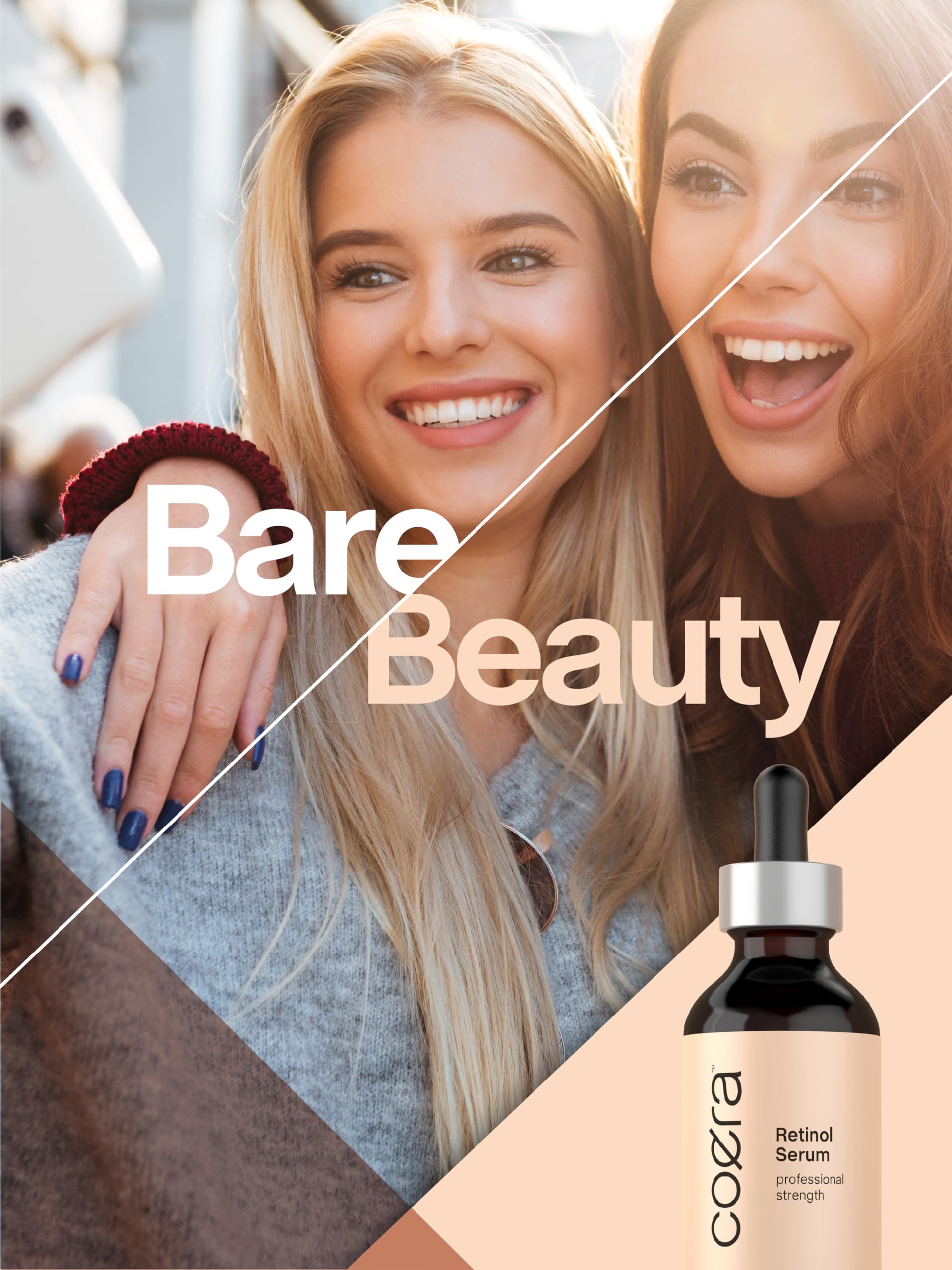 Coera serum paired with moisturizer showing layering and hydration benefit