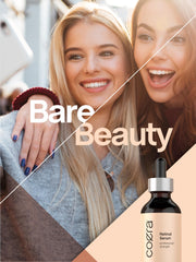 Coera serum paired with moisturizer showing layering and hydration benefit