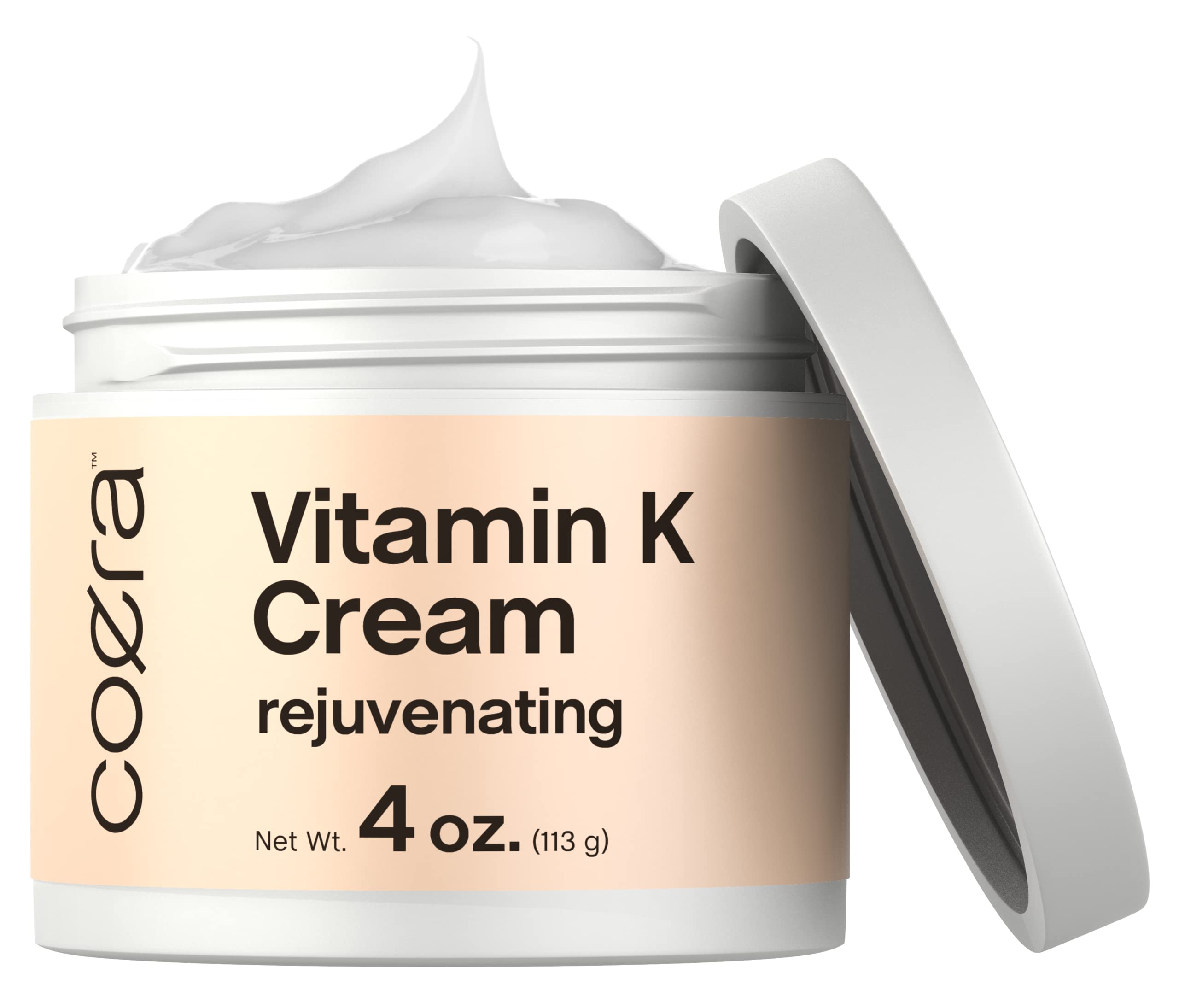 Coera jar front packaging showing clean label and 4 oz size benefit