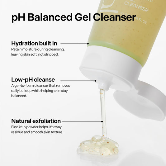 coeternal gel texture closeup demonstrating smooth, hydrating foam
