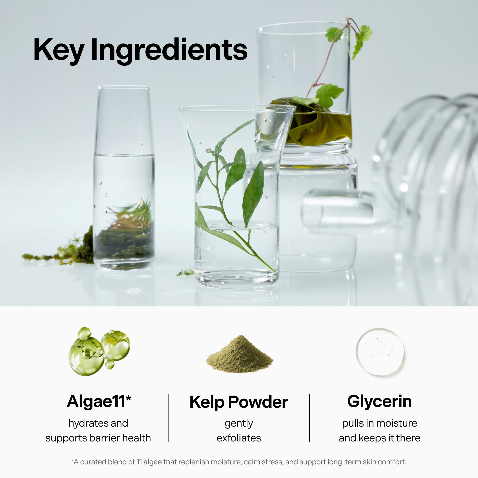 coeternal size comparison with a hand to show 100ml travel-friendly benefit