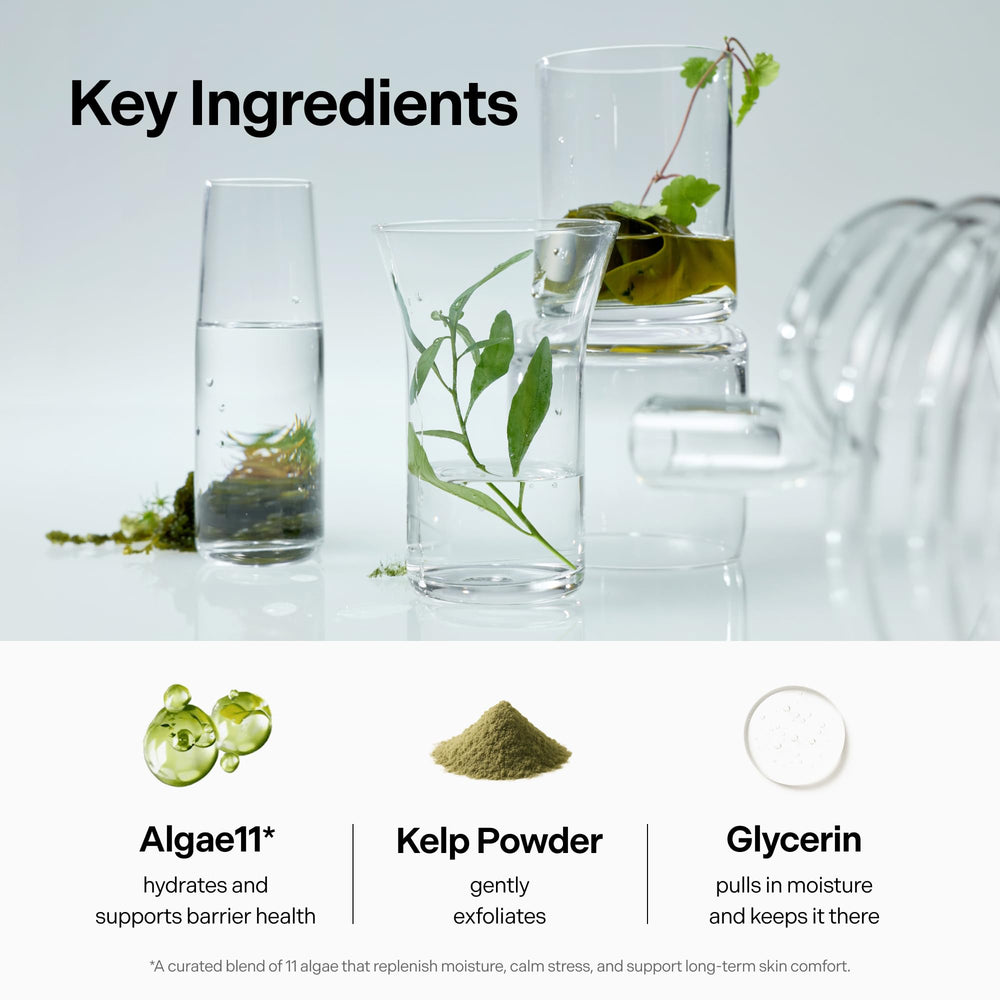 coeternal size comparison with a hand to show 100ml travel-friendly benefit