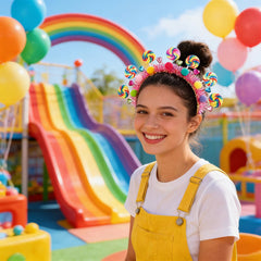 Cohortstar close-up of lollipop detail highlighting colorful decorative appeal