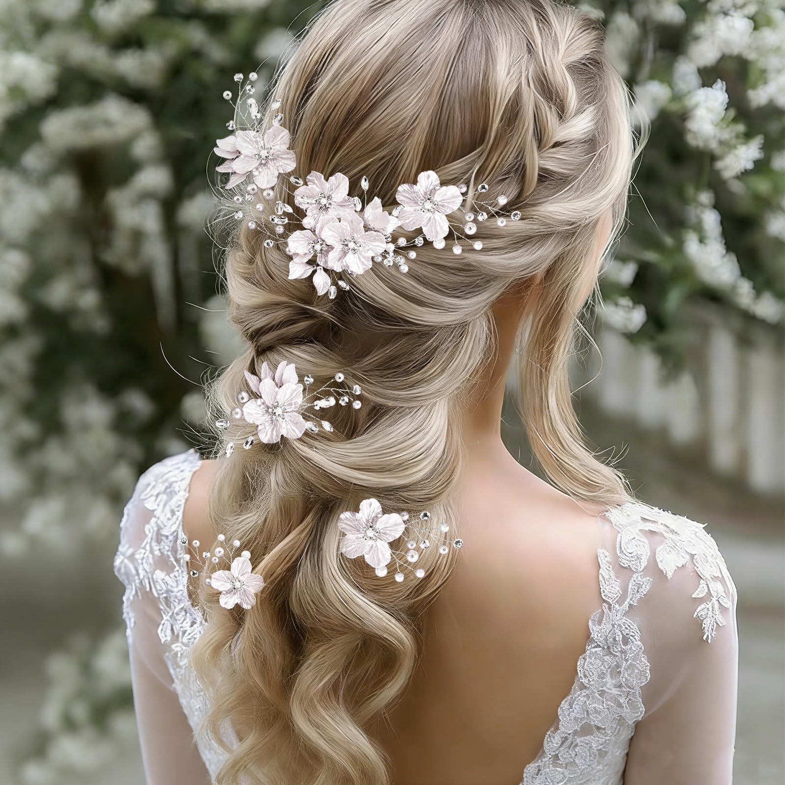 Cohortstar hair pins displayed with wedding accessories showing coordinated styling benefit