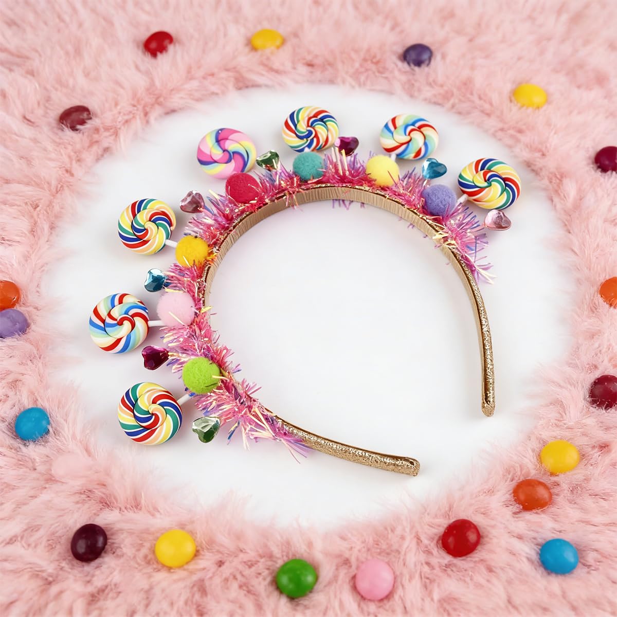 Cohortstar headband next to ruler showing size and wearable scale