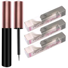 Coiffure Extensions CE packaging front showing three magnetic eyeliner tubes and clear benefits