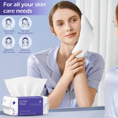cokoness towel removing makeup wet for clean, convenient removal