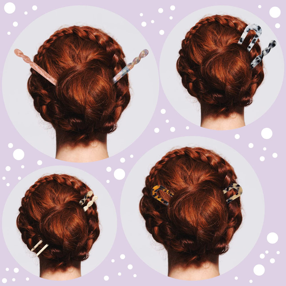 Coldairsoap hair sticks displayed on a dressing table suggesting gift-ready presentation