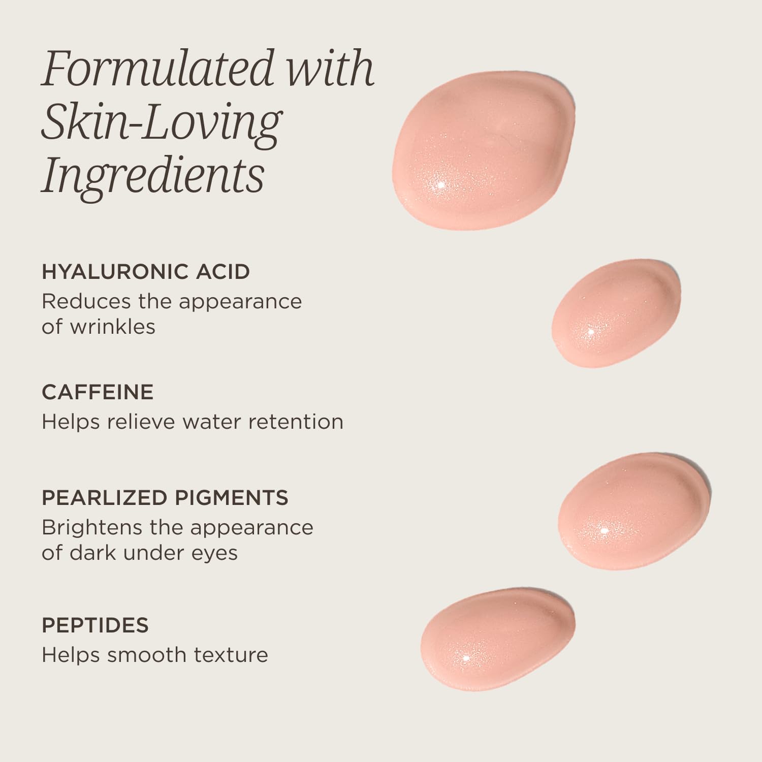 Colleen Rothschild application under-eye demonstration highlighting quick brightening effect