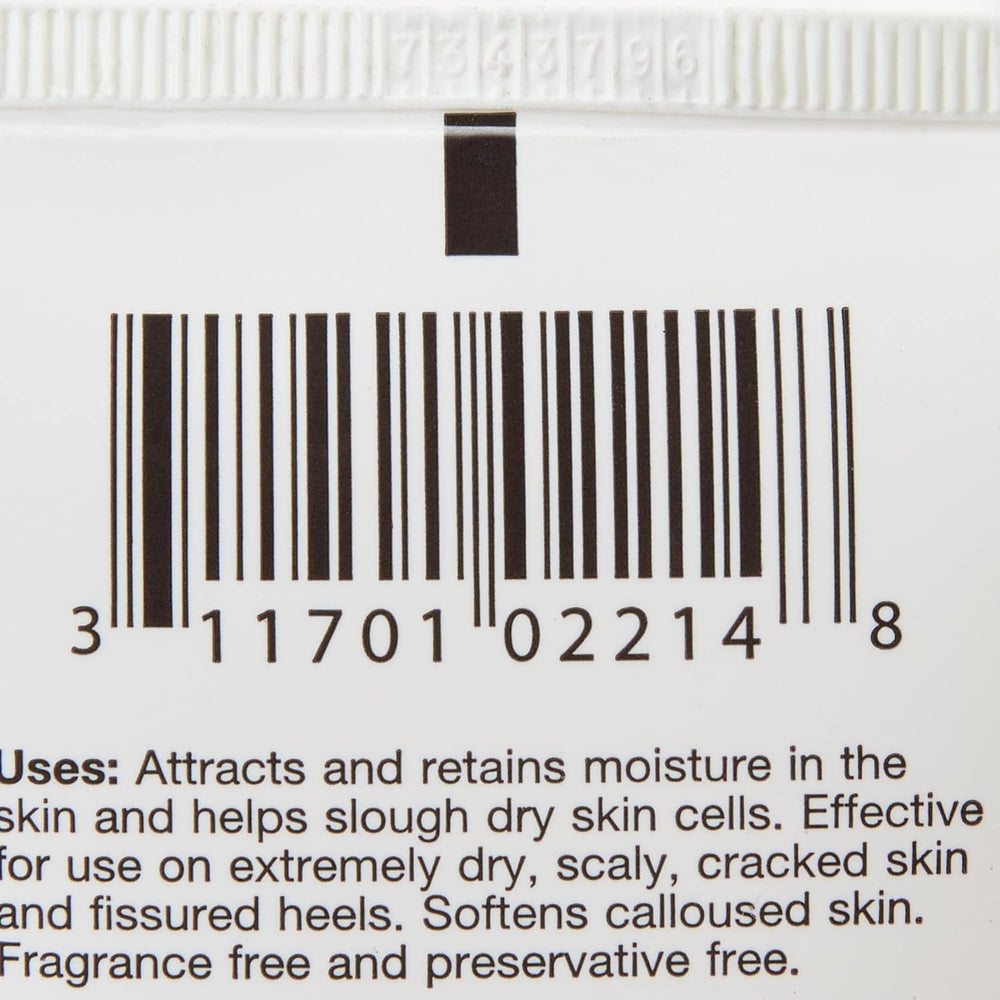 Coloplast Atrac-Tain being applied to heel demonstrating softer, smoother skin