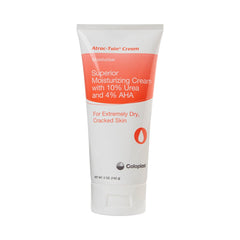 Coloplast Atrac-Tain front tube showing product name and size, clear identification benefit