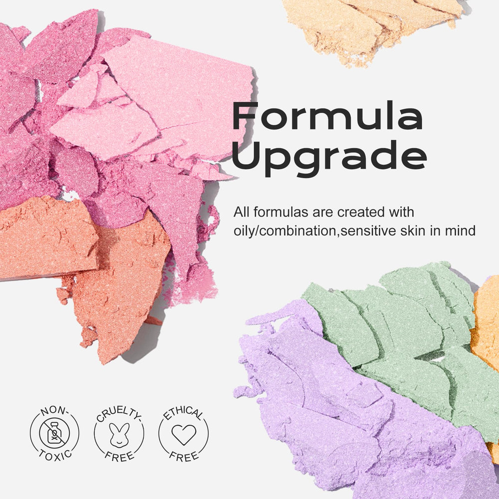 Color Nymph open palette with brush showing travel-ready convenience and quick touch-up benefit