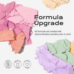 Color Nymph open palette with brush showing travel-ready convenience and quick touch-up benefit