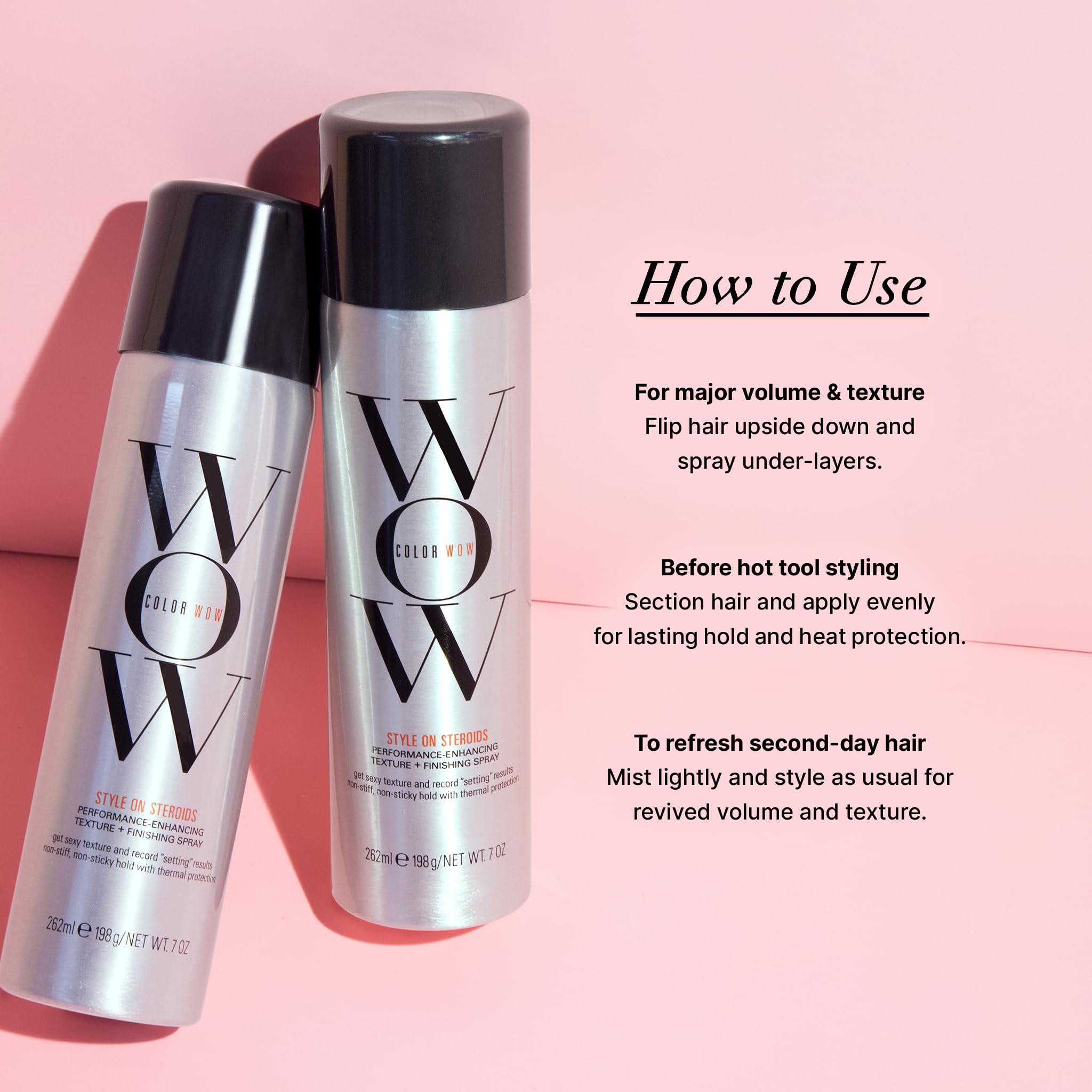 COLOR WOW label close-up highlighting translucent, color-safe formula