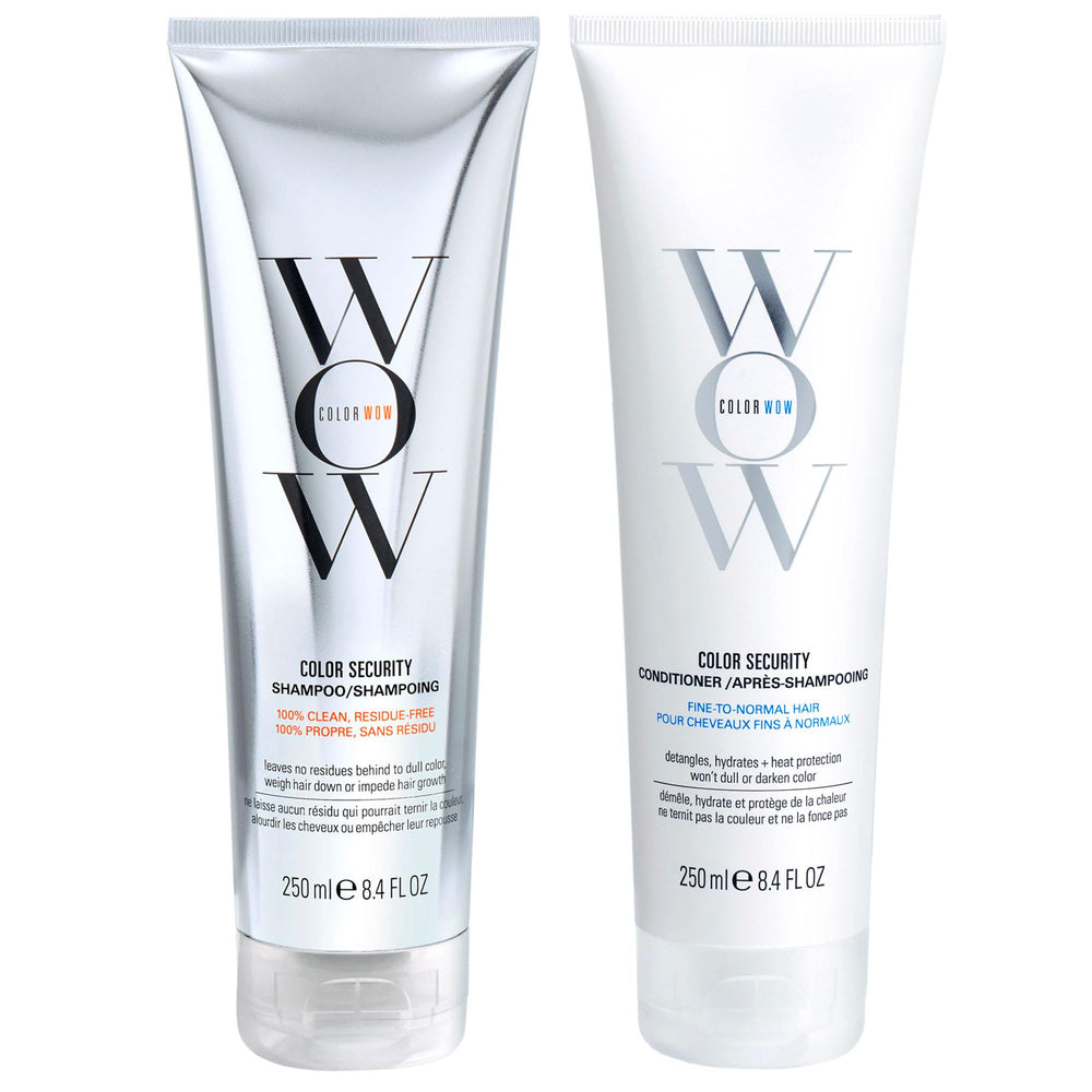 COLOR WOW front packaging showing both bottles and benefits