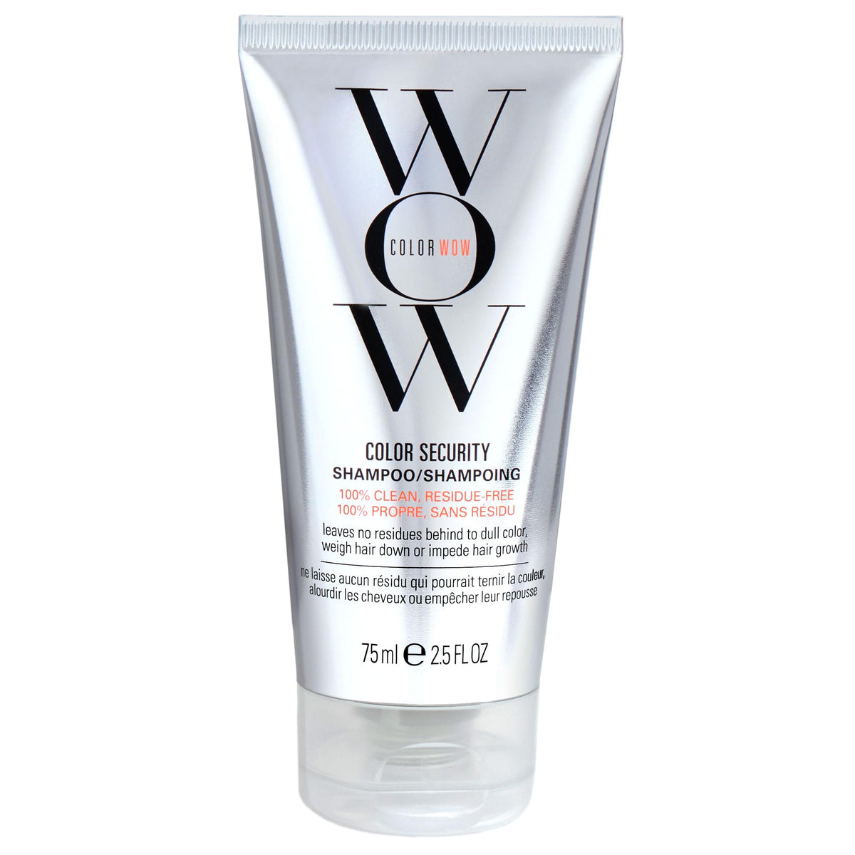 COLOR WOW front bottle showing clean, salon-ready packaging and benefits