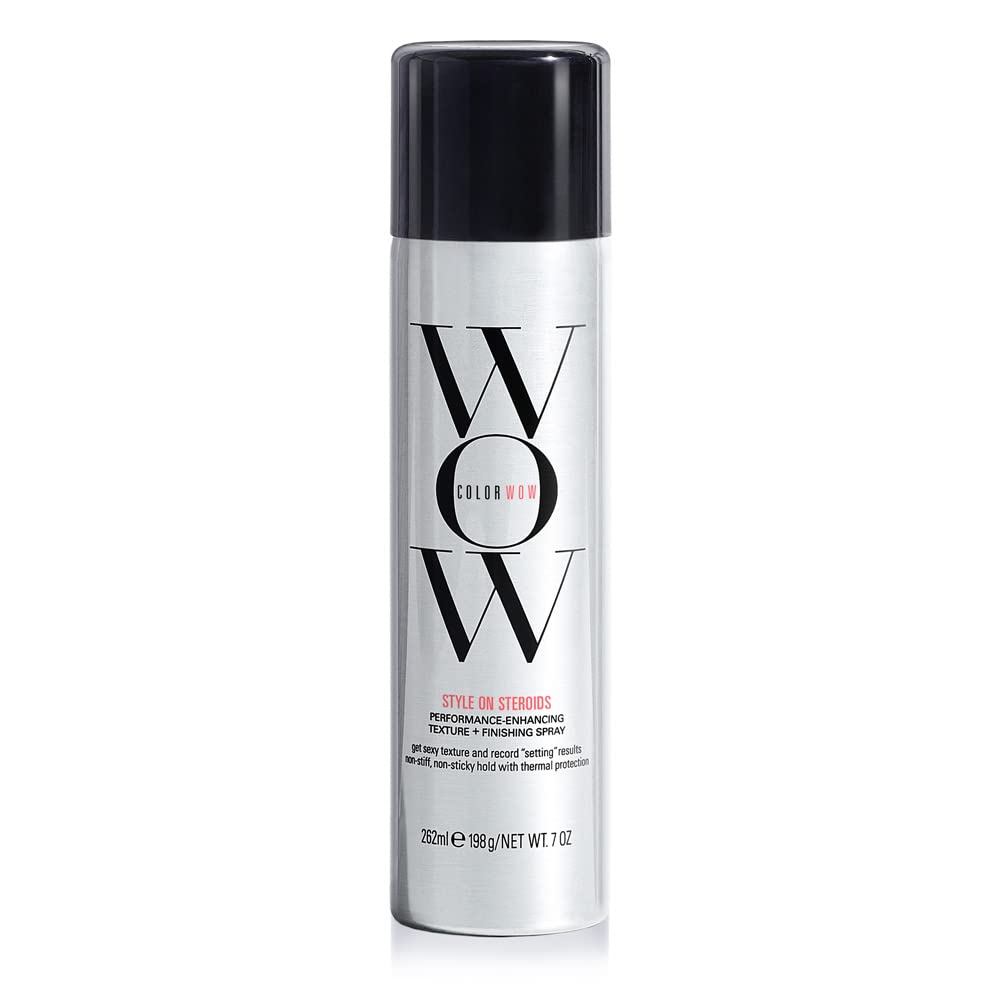 COLOR WOW front packaging showing sleek spray bottle and product benefit