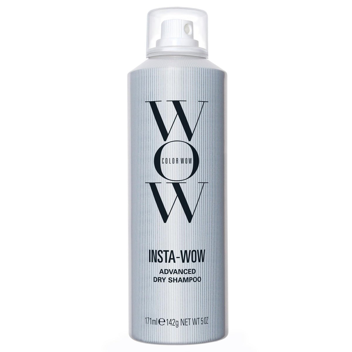 COLOR WOW front packaging showing clean dry shampoo benefit