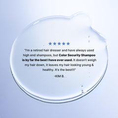COLOR WOW on a bathroom shelf in lifestyle shot showing professional results at home