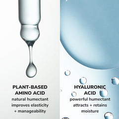 COLOR WOW lather in hand demonstrating gentle foam and easy rinsing benefit