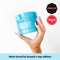 COLOR WOW Money Masque with blue sea kale and kelp highlighting strengthening benefits