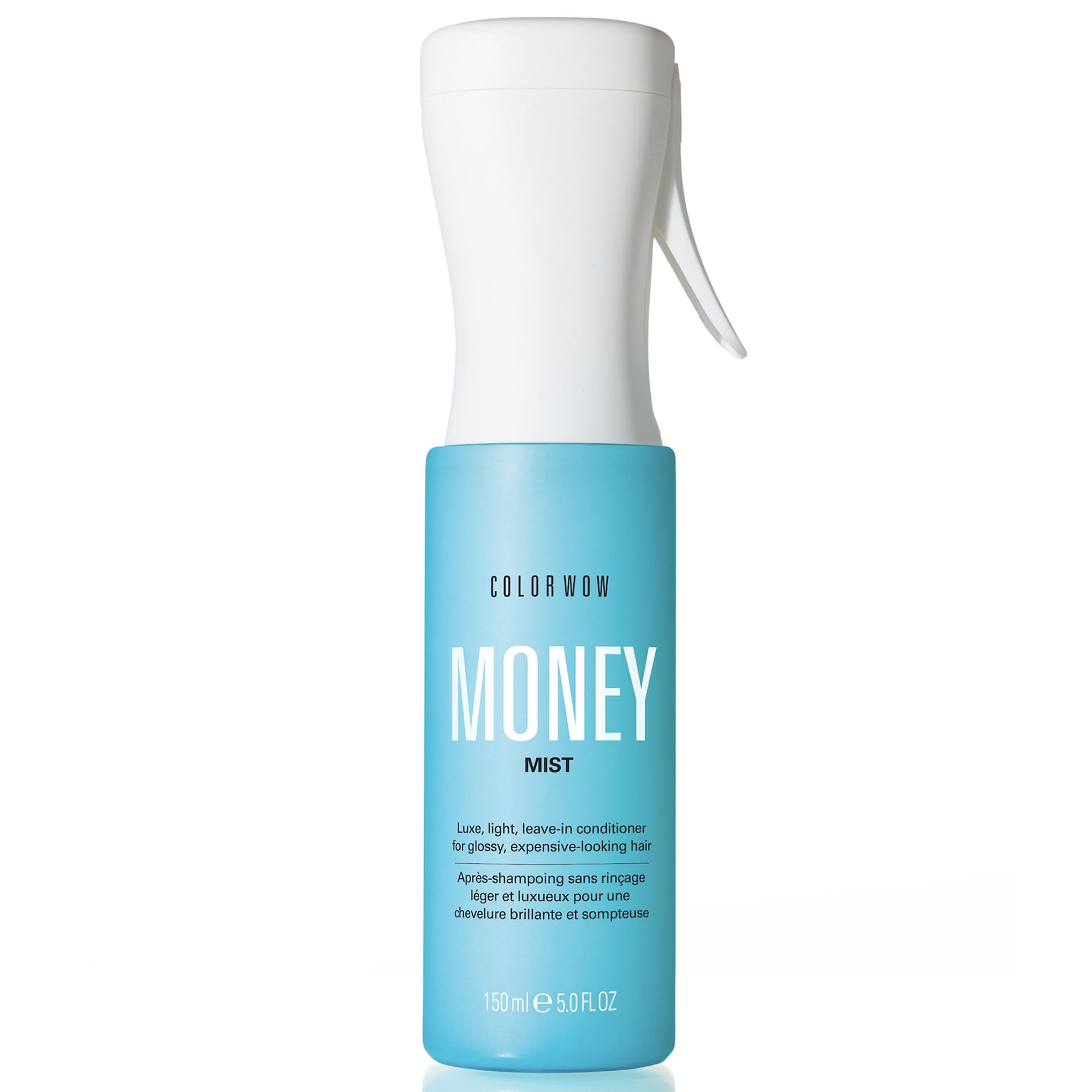 COLOR WOW front bottle showing sleek label and weightless conditioning benefit
