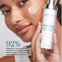 Colorescience 1.7 oz size comparison beside a coin to show portable travel-friendly volume