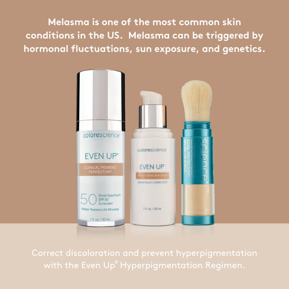 Colorescience Even Up worn under foundation demonstrating smooth primer base
