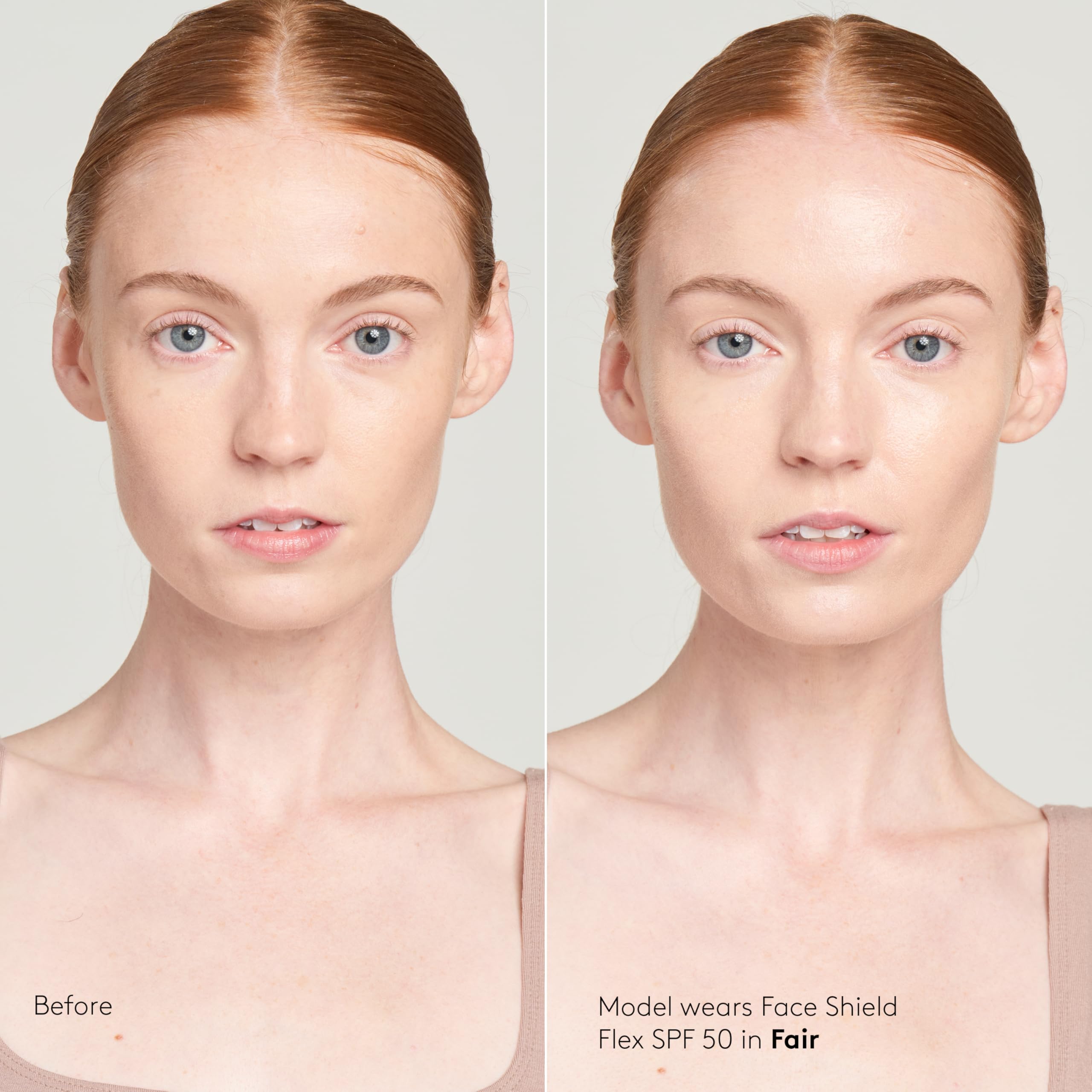 Colorescience applied on hand to show blendability and buildable coverage benefit