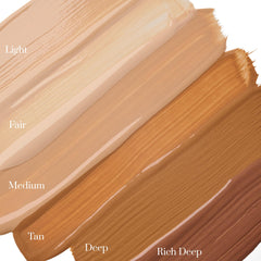 Colorescience size comparison showing 1.8 fl oz travel-friendly benefit