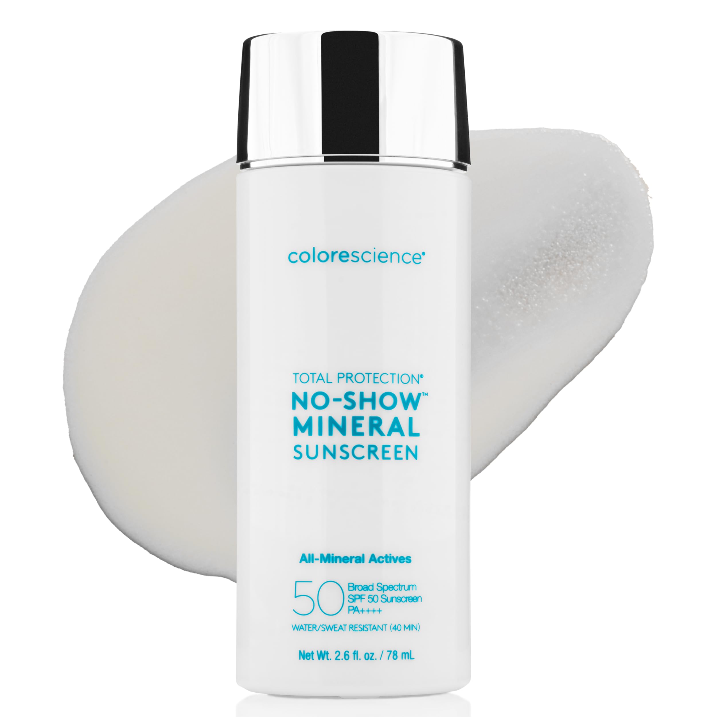 colorescience front packaging shot showing clean SPF 50 protection and benefit