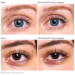 Colorescience texture swipe of tubing formula illustrating smooth buildable finish