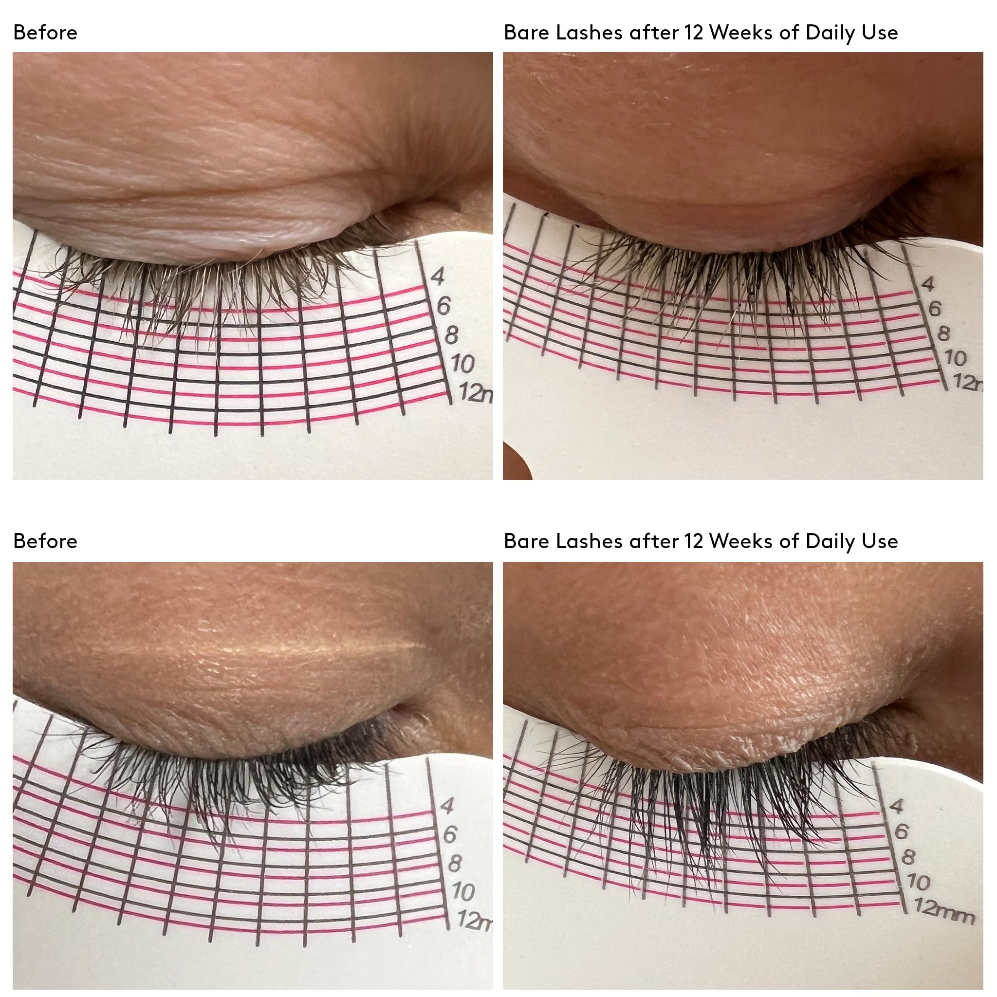 Colorescience Total Lash tubing texture close-up illustrating coating benefit