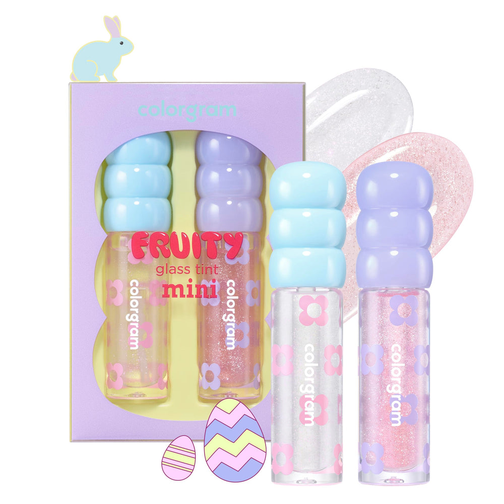 COLORGRAM double gloss mini front packaging showing compact duo and bright design