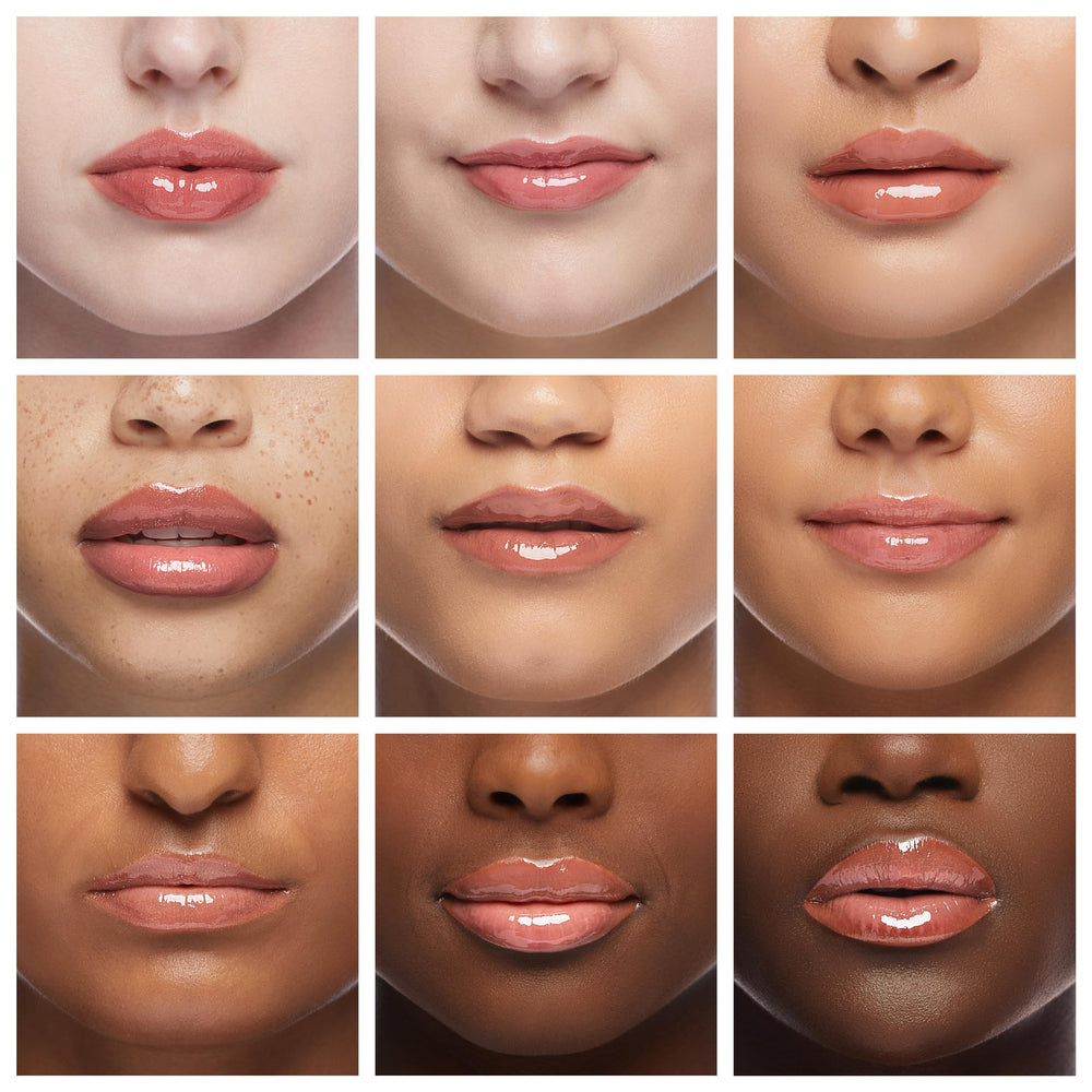 COLORGRAM lips wearing Joyful Tomato highlighting vivid, long‑lasting color