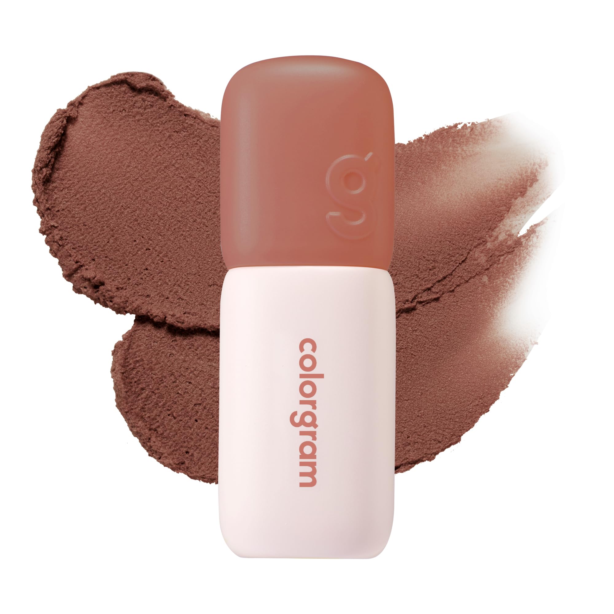 COLORGRAM hip chocolate front tube showing compact travel-ready packaging and convenience