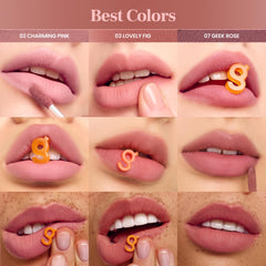 COLORGRAM open cap and label showing clear shade name and ingredient clarity benefit
