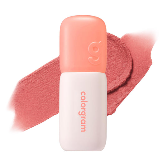 COLORGRAM front tube showing compact travel-friendly packaging and shade