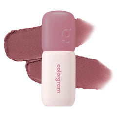 COLORGRAM tube front view shows compact matte packaging and portability