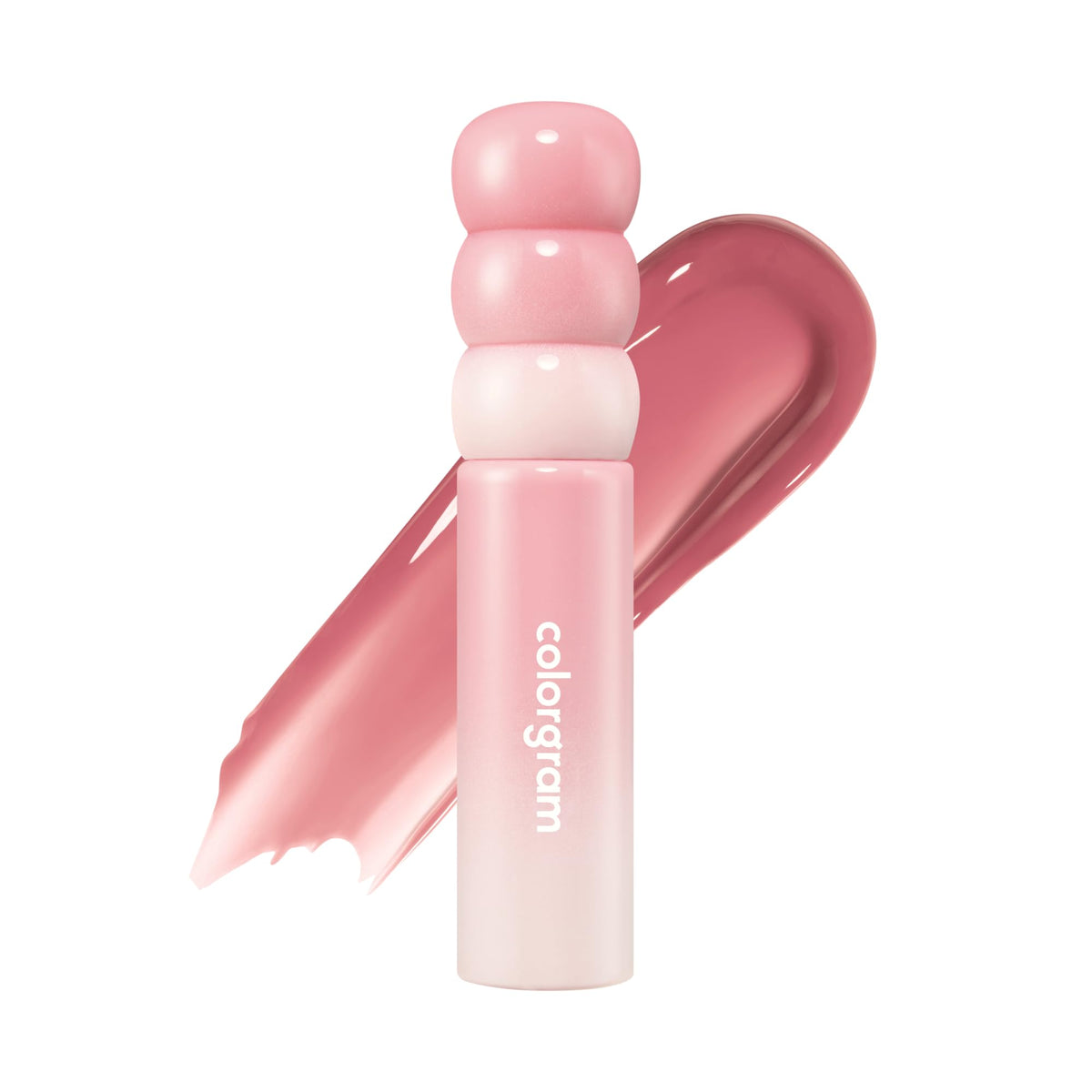 COLORGRAM front packaging showing Oolong Lychee shade and compact tube, glossy appeal
