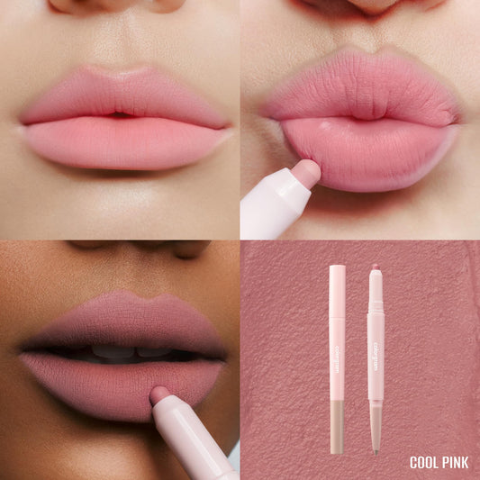COLORGRAM tip close-up showing precise liner edge for accurate lip definition