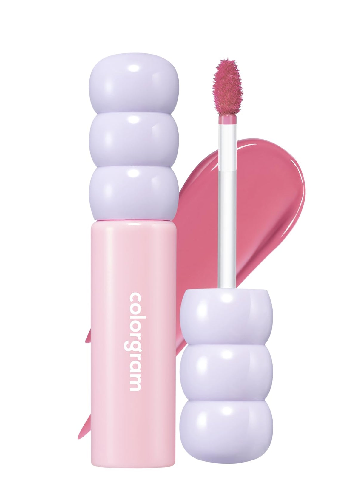 COLORGRAM front tube of Shy Guava showing glossy packaging and shade