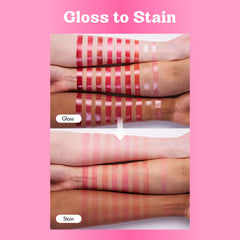 COLORGRAM on lips detail highlighting dewy shine and natural enhancement